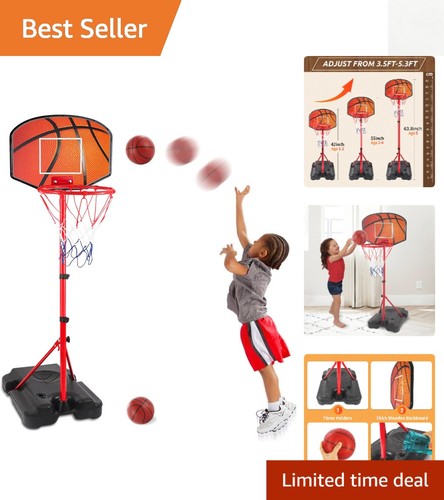 Kids basketball goal set - set, with