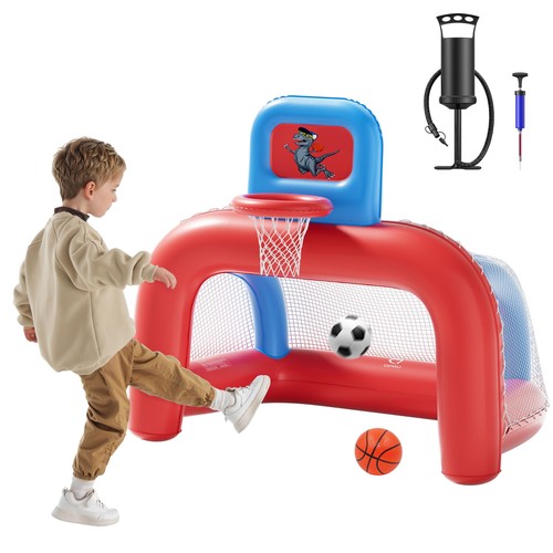 Qpau inflatable toddler - 2-in-1,