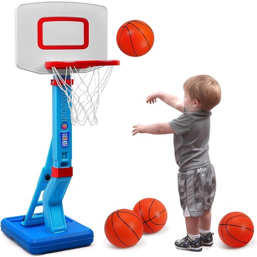 Mini kids basketball goal set - kids,