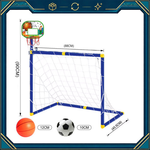Blue kids 1 basketball - 2-in-1,